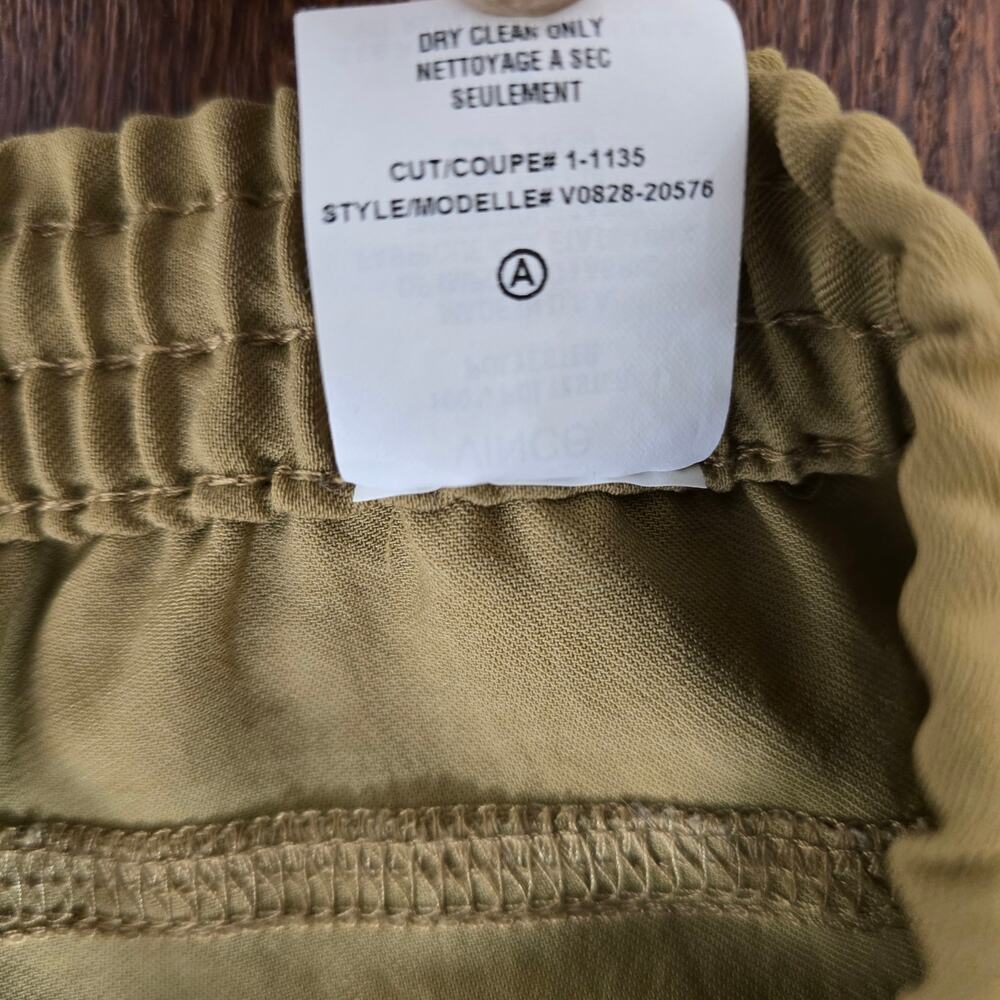 vince Olive Green Women's Jogger Pants, NWOT Size 4 - Picture 9 of 10